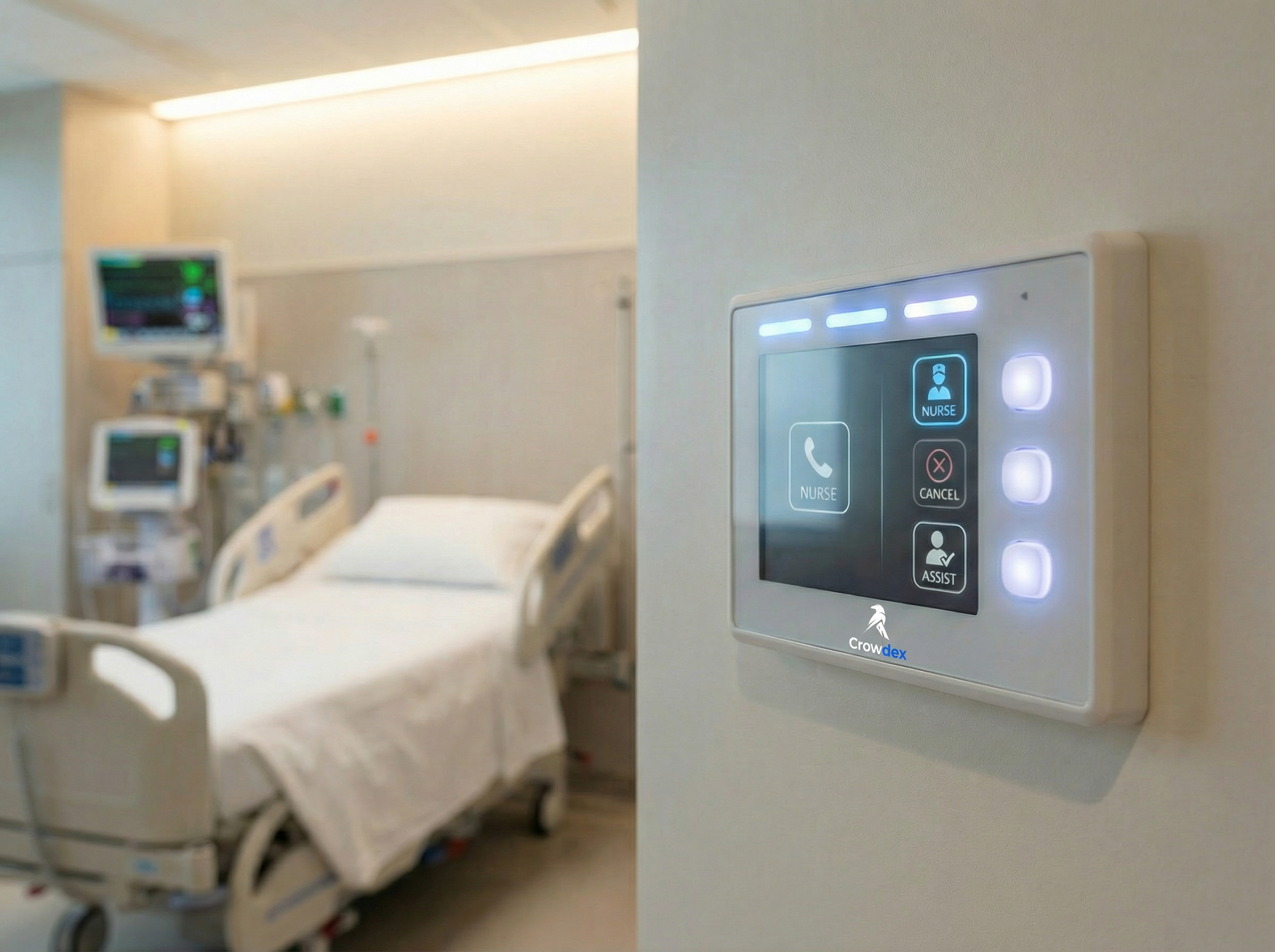 Sistema de chamada de enfermagem moderno